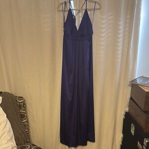 The Vintage Shop Purple Maxi Dress